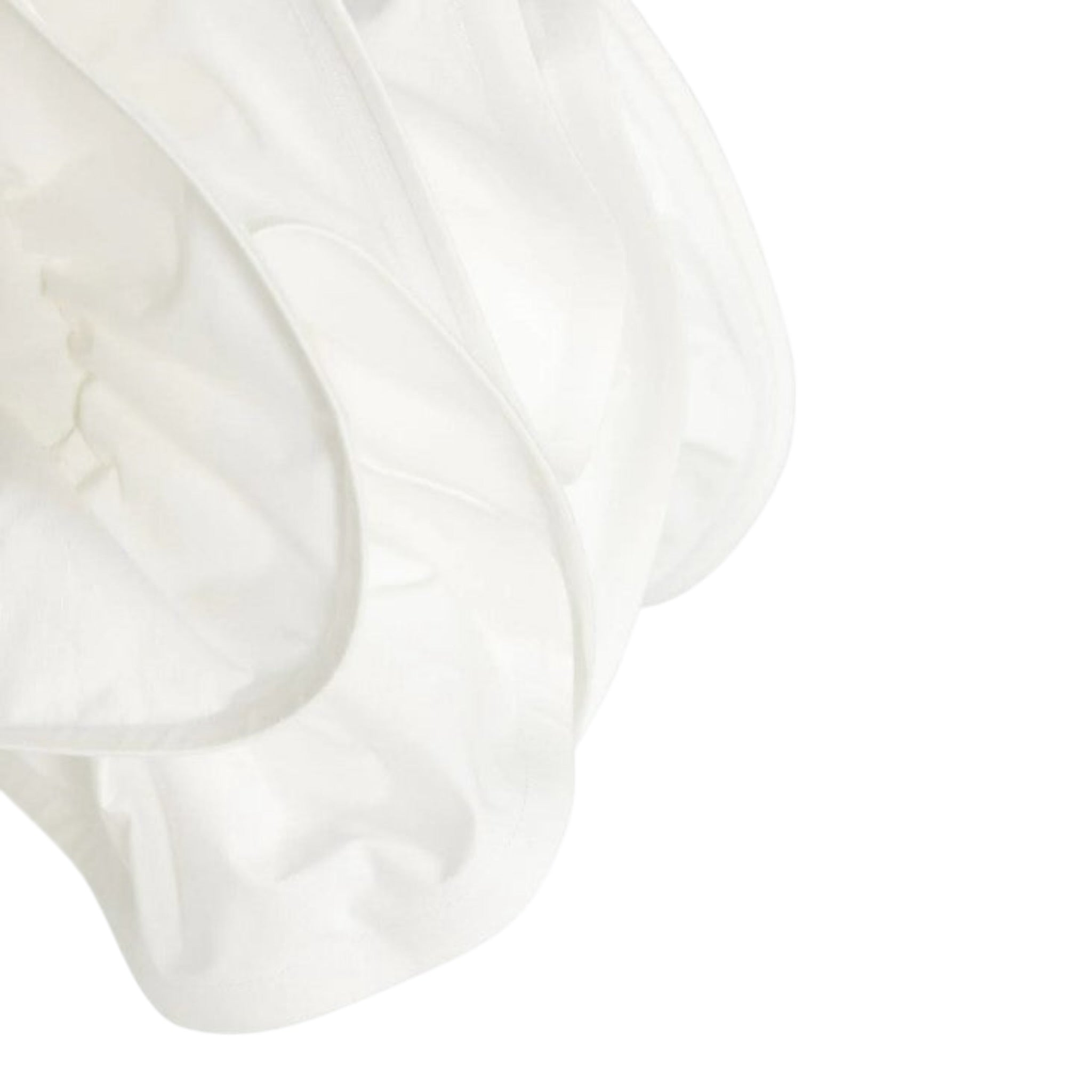 Elisabetta Franchi Camicia Manica Lunga tinta unita Bianco per Bambina EFCA207 BIANCO ELISABETTA FRANCHI 