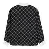 Elisabetta Franchi Camicia Bicolore Logata per Bambina EFCA257 BIANCO/NERO ELISABETTA FRANCHI 