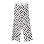 Elisabetta Franchi Pantalone Tinta Unita Modello Palazzo per Bambina EFPA230 PANNA ELISABETTA FRANCHI 