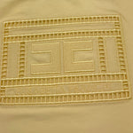 Elisabetta Franchi T-Shirt Girocollo Tinta Unita con Stampa Traforata per Neonata EGTS096N GIALLO ELISABETTA FRANCHI 