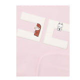 Elisabetta Franchi Coperta Tinta Unita con Logo per Neonata ENCO072 ROSA ELISABETTA FRANCHI 