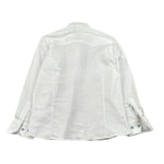 Emanuel Pris Camicia Manica Lunga Tinta Unita per Bambino ECM4169RX BIANCO EMANUEL PRIS 