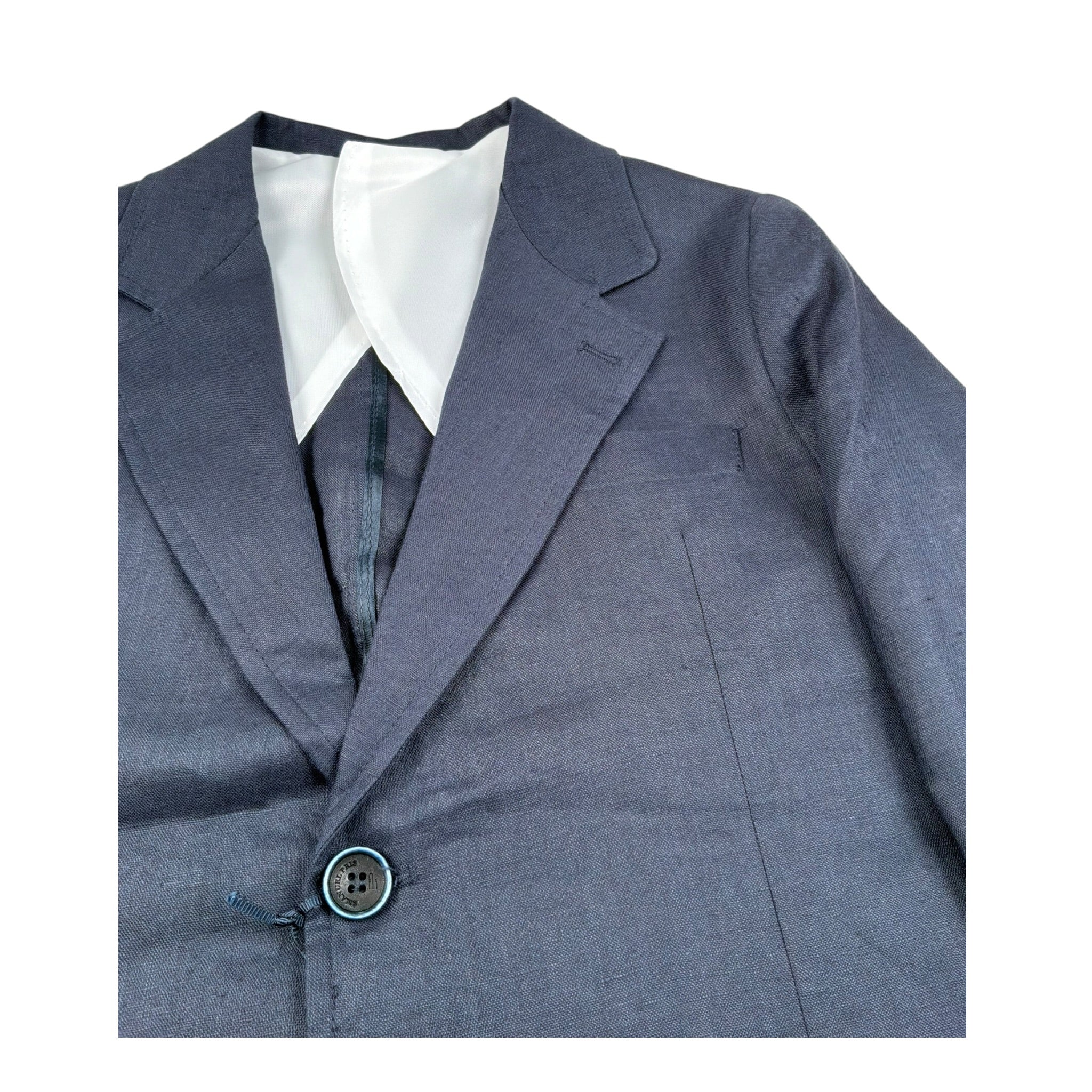 Emanuel Pris Giacca Tinta Unita con Taschino per Bambino EGC1058R BLU EMANUEL PRIS 