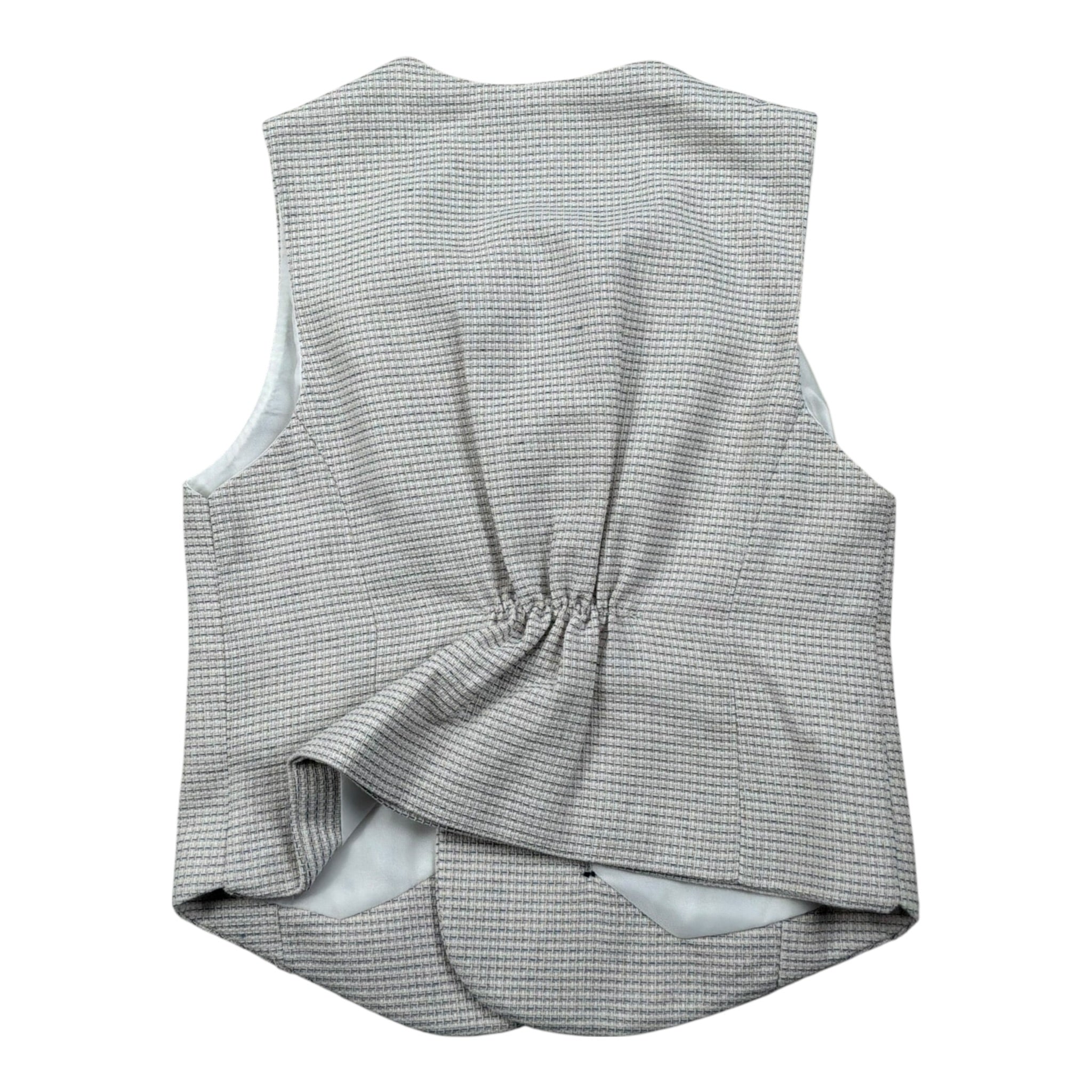 Emanuel Pris Gilet Tinta Unita con Microfantasia per Bambino EPC2088B BEIGE EMANUEL PRIS 