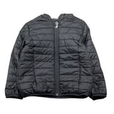 Emc Giubbino Tinta Unita con Cappuccio E Zip per Bambina AV1156 NERO EMC 