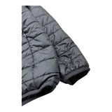 Emc Giubbino Tinta Unita con Cappuccio E Zip per Bambina AV1156 NERO EMC 