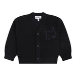 Emporio Armani Cardigan Tinta Unita  per Neonato 3DHM52 BLU EMPORIO ARMANI 