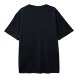 Emporio Armani T-Shirt Girocollo Tinta Unita con Logo per Bambino 6D4TC5 BLU EMPORIO ARMANI 