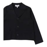 Emporio Armani Giacca Tinta Unita con Bottoni per Bambino 6RHG50 NERO EMPORIO ARMANI 