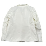 Ermanno Scervino Giacca Tinta Unita Doppiopetto con Ricami per Bambina SFGC008 BIANCO ERMANNO SCERVINO 