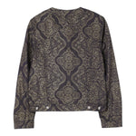 Etro Giubbino In Denim Tinta Unita Stampa Fantasia per Bambina GW2A07 BLU ETRO 