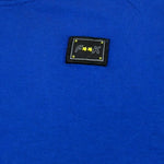F**K T-Shirt Girocollo Tinta Unita con Stampa per Bambino FJ2450038RY BLU F**K 