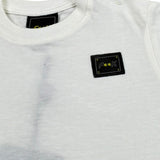F**K T-Shirt Girocollo Tinta Unita con Stampa per Neonato FJ2450038WHN BIANCO F**K 