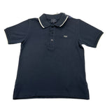 Fay Polo Tinta Unita Mezza Manica con Colletto  per Bambino FU8P81 BLU FAY 