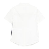 Fay Camicia Tinta Unita con Panciotto Incorporato Fantasia A Righe per Bambino FW5P41J BIANCO FAY 