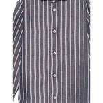 Fay Camicia Tinta Unita Manica Lunga con Fantasia A Righe per Neonato FW5P60XN BLU FAY 
