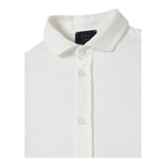 Fay Camicia Tinta Unita Manica Lunga per Bambino FW5Q20 BIANCO FAY 
