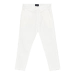 Fay Pantalone Tinta Unita con Girovita Regolabile per Bambino FW6P10 BIANCO FAY 