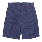 Fay Bermuda Tinta Unita Fantasia A Righe per Bambino FW6Q29 BLU FAY 