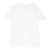Fendi T-Shirt Girocollo Tinta Unita con Stampa per Bambino JUI157 BIANCO FENDI 