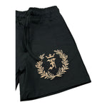 Frwrd Clothing Bermuda Tinta Unita con Elastico In Vita per Neonato KB008 NERO FRWRD CLOTHING 