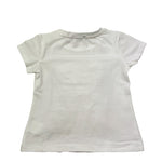 Fun & Fun T-Shirt Girocollo Tinta Unita con Orso per Neonata FCBSO01264N BIANCO FUN & FUN 