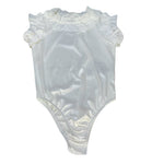 Fun & Fun Body Tinta Unita Giromanica per Bambina FNCBBD01057 BIANCO FUN & FUN 