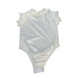 Fun & Fun Body Tinta Unita Giromanica per Bambina FNCBBD01057 BIANCO FUN & FUN 