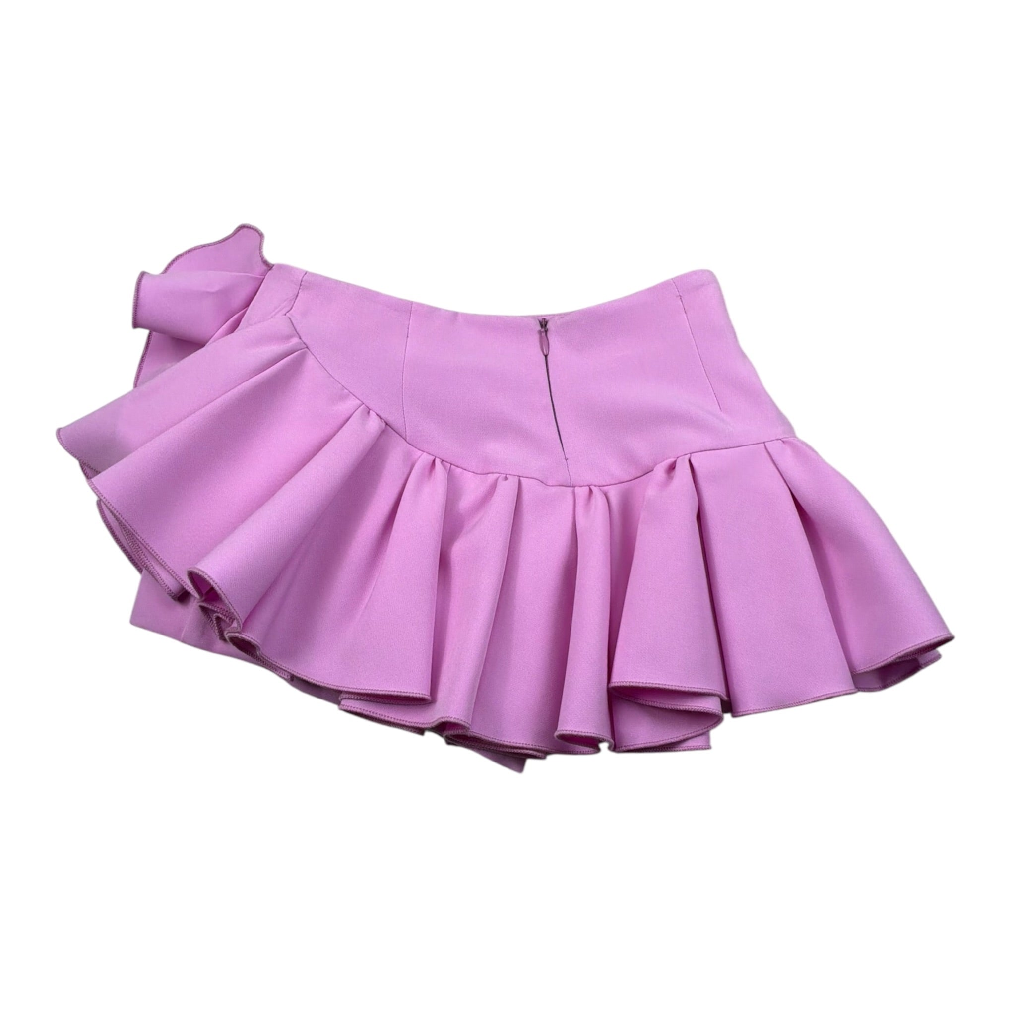 Fun & Fun Gonna Tinta Unita con Balze per Bambina FNCBSO00993 GLICINE FUN & FUN 