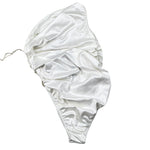 Fun & Fun Body Tinta Unita Monospalla per Bambina FNCJBD16379 BIANCO FUN & FUN 