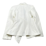 Fun & Fun Giacca Tinta Unita Doppiopetto per Bambina FNCJJK01073X BIANCO FUN & FUN 