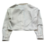 Gaelle Camicia Manica Lunga Tinta Unita con Strass per Bambina 2745CY00360 AVORIO GAELLE 