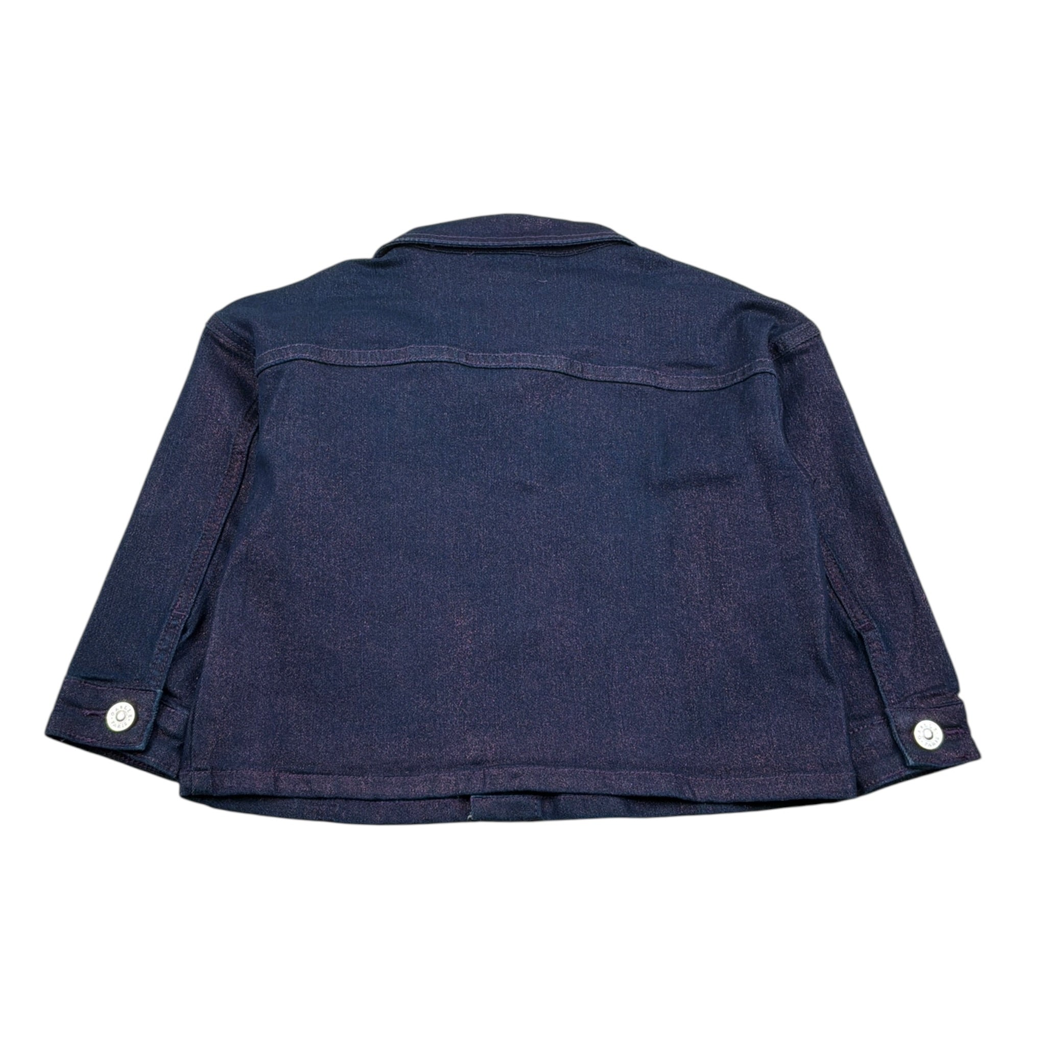 Gaelle Giubbino In Denim tinta unita con Stampa Blu per Bambina 2746CDY00480 BLU GAELLE 