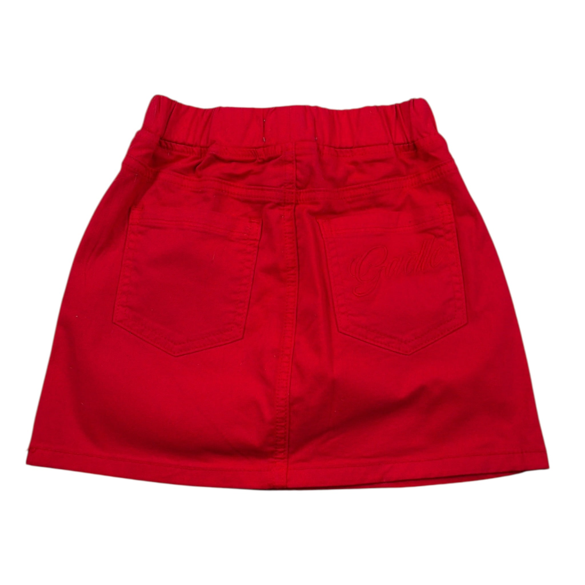 Gaelle Gonna tinta unita con Elastico In Vita Rosso per Bambina 2746G00519 ROSSO GAELLE 