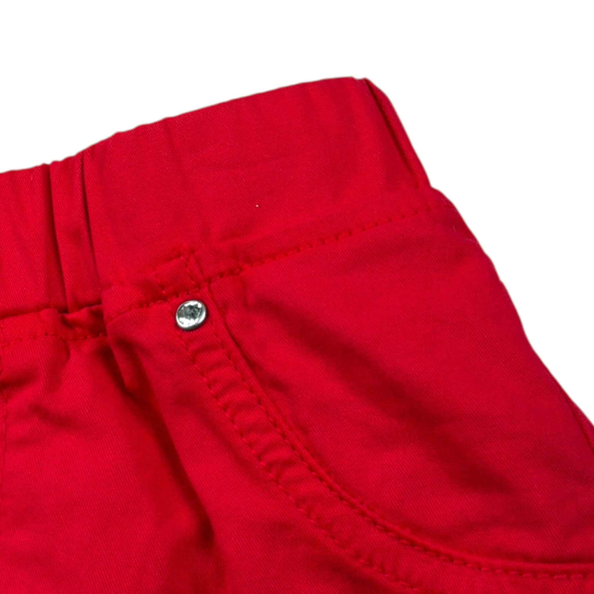 Gaelle Gonna tinta unita con Elastico In Vita Rosso per Bambina 2746G00519 ROSSO GAELLE 