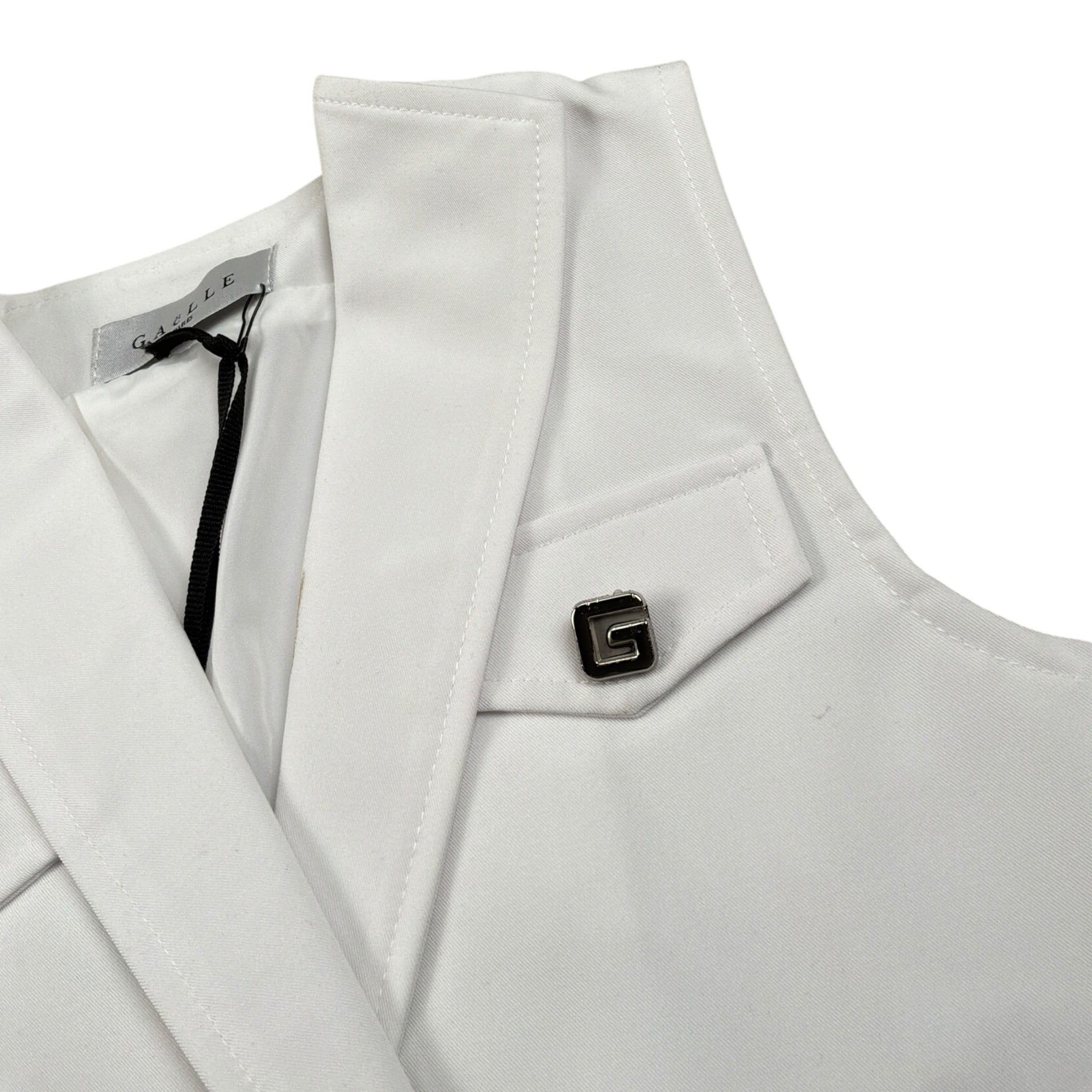 Gaelle Giacca Smanicata tinta unita Bianco per Bambina 2746JY00506 BIANCO GAELLE 
