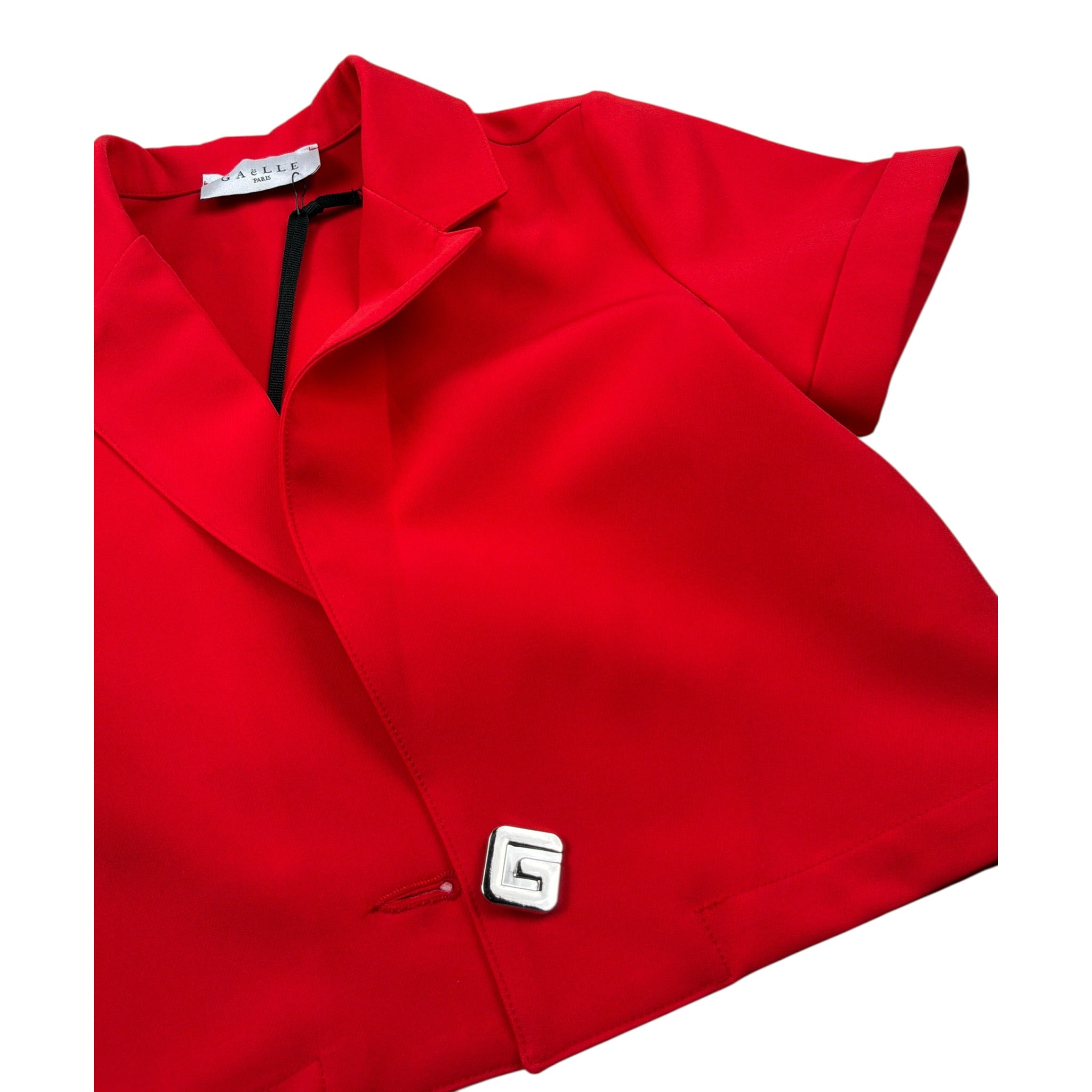 Gaelle Giacca tinta unita Mezza Manica Rosso per Bambina 2746JY00545 ROSSO GAELLE 