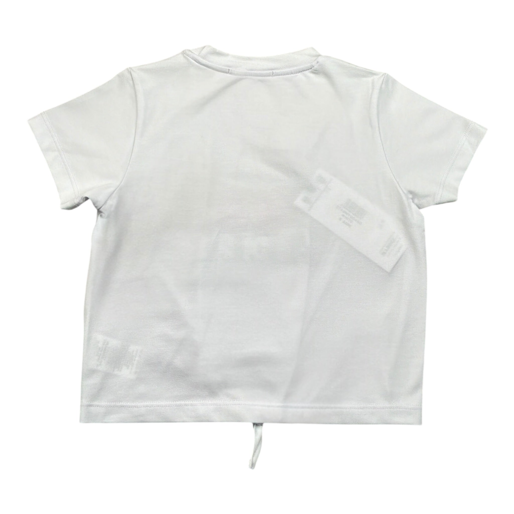 Gaelle T-Shirt tinta unita con Stampa Bianco per Bambina 2746M00490 BIANCO GAELLE 