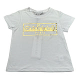 Gaelle T-Shirt Girocollo tinta unita con Stampa Bianco per Bambina 2746M0710 BIANCO GAELLE 