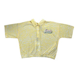 Gaelle Polo Mezza Manica tinta unita con Fantasia Giallo per Bambina 2746MPY00464 GIALLO GAELLE 