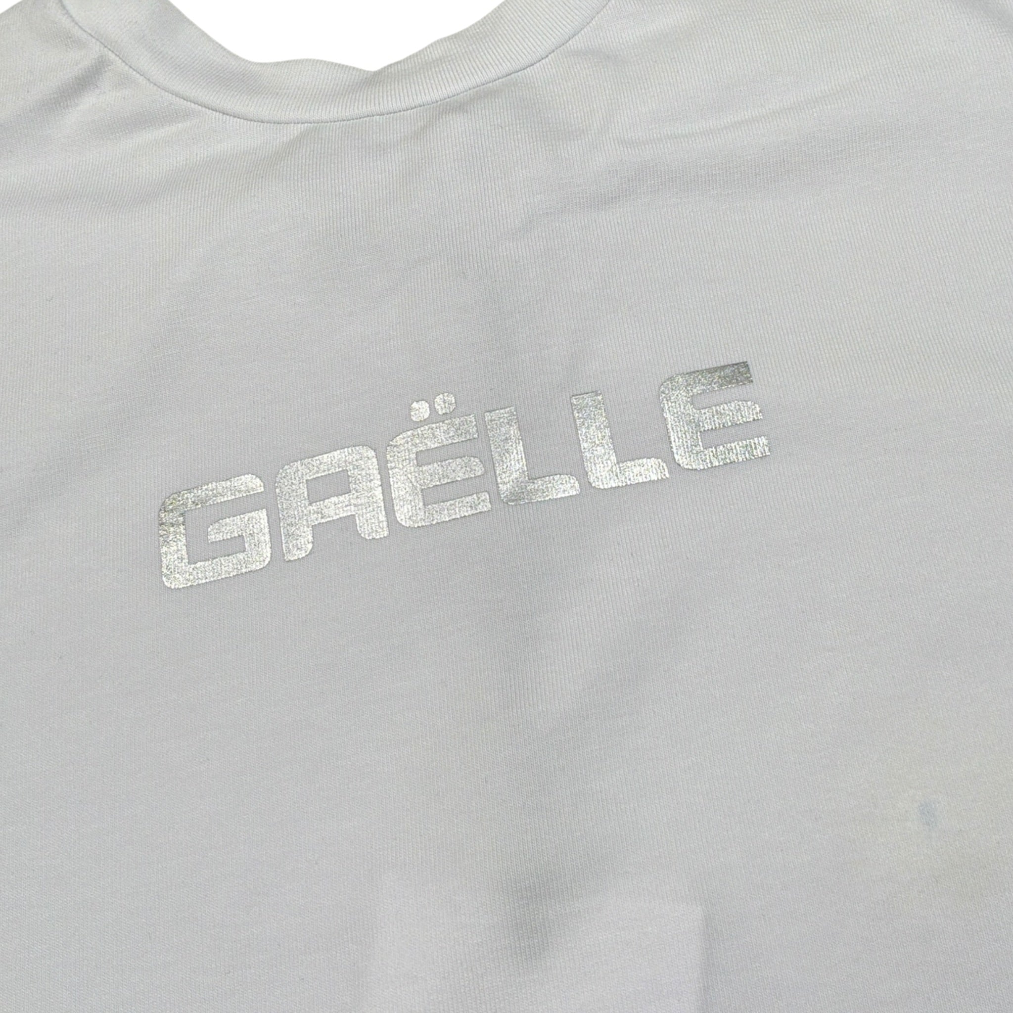 Gaelle T-Shirt Girocollo tinta unita con Stampa Bianco per Bambina 2746MY00516 BIANCO GAELLE 