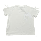 Gaelle T-Shirt tinta unita con Stampa Bianco per Bambina 2746N00500 BIANCO GAELLE 