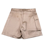 Gaelle Short Tinta Unita con Girovita Regolabile per Bambina 2746S00364XX ORO GAELLE 
