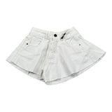 Gavroche Short tinta unita Modello A Farfalla Bianco per Bambina GA31 BIANCO GAVROCHE 