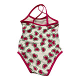 Guess Costume Intero Tinta Unita con Stampe per Neonata A02200MP004 BIANCO GUESS 