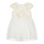 Guess Abito Mezza Manica Tinta Unita con Culotte per Neonata A3RK23KBL00 BIANCO GUESS 