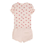 Guess Completo 2 Pezzi T-Shirt-Short Tinta Unita per Neonata A5GG03K6YW4 ROSA GUESS 