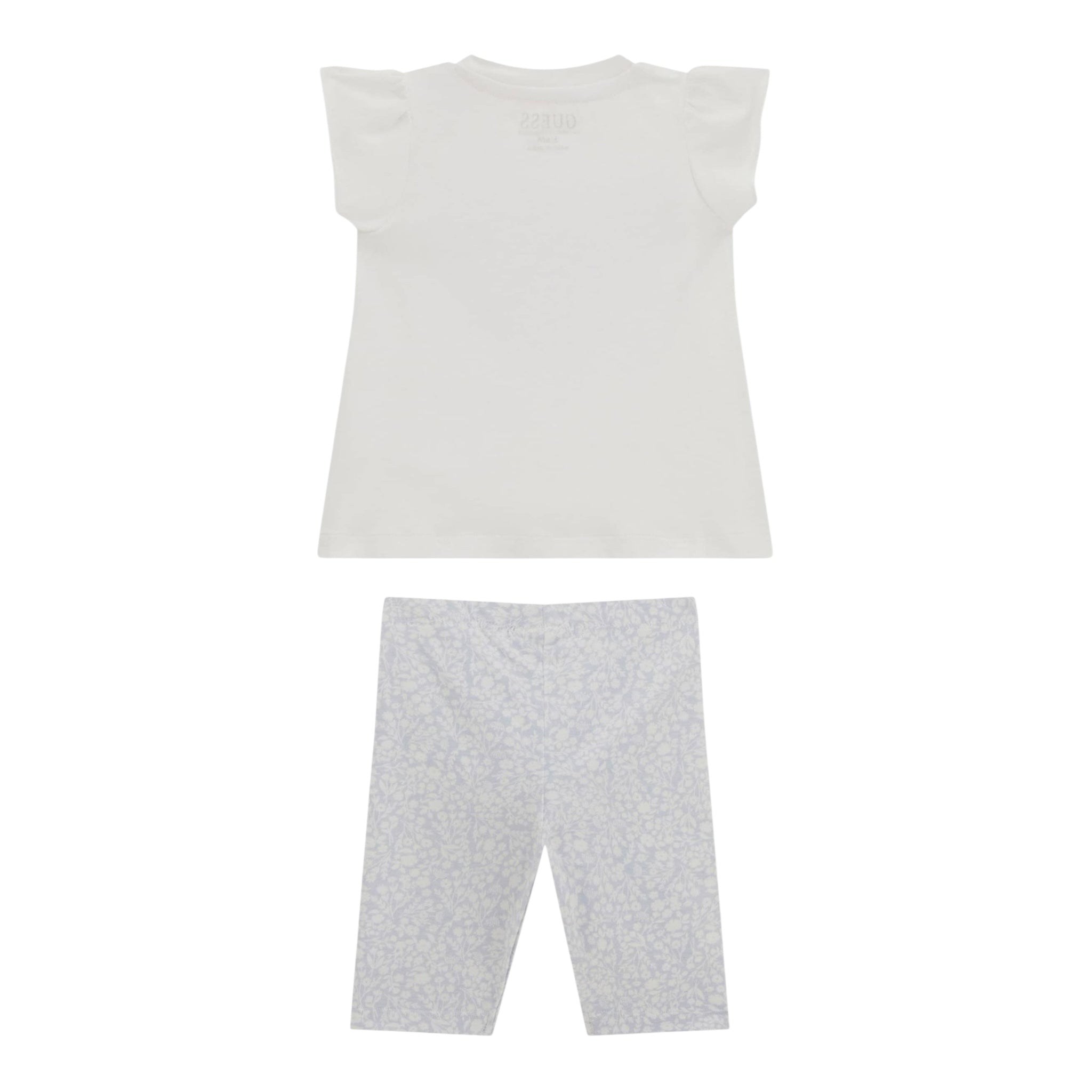 Guess Completo 2 Pezzi T-Shirt-Leggins per Neonata A5GG05K6YW4 BIANCO GUESS 