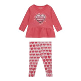 Guess Completo 2 Pezzi Shirt-Leggins per Neonata A5RG05K6YW4 ROSA GUESS 
