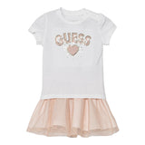 Guess Completo 2 Pezzi T-Shirt-Gonna per Neonata A5RG16K6YW0 BIANCO GUESS 